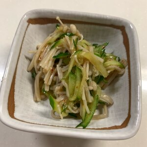 野菜とちくわの辛し明太子和え